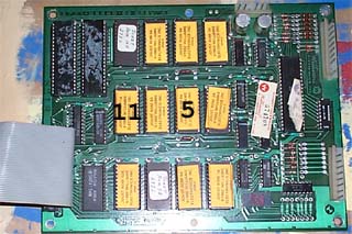 Williams ROM PCB